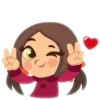 Эмодзи Влюблённые
