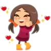 Эмодзи Влюблённые