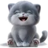 Эмодзи Котенок