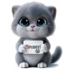 Эмодзи Котенок