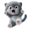 Эмодзи Котенок