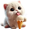 Эмодзи Милый котик