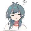 Эмодзи Медуза тян
