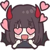 Эмодзи Menhera chibi