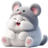 Эмодзи Meow Rat so cute