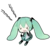 Эмодзи Hatsune Miku
