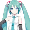 Эмодзи Hatsune Miku