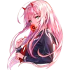 Эмодзи Darling in the Franxx