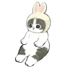 Эмодзи Котики mofu_sand