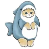 Эмодзи Котики mofu_sand