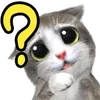 Эмодзи Mofu Kitten