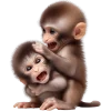 Эмодзи Обезьянки