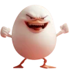 Эмодзи Мистер Яйцо