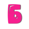 Эмодзи Pink font