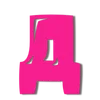 Эмодзи Pink font