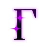 Эмодзи Neon Abyss font
