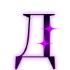 Эмодзи Neon Abyss font