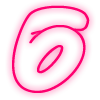 Эмодзи Neon font | Неоновый шрифт