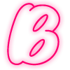 Эмодзи Neon font | Неоновый шрифт