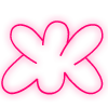 Эмодзи Neon font | Неоновый шрифт