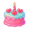 Эмодзи Neon Glossy