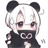 Эмодзи Панда тян