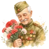 Эмодзи День Победы