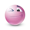 Эмодзи Pastel Pink Face