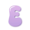Эмодзи Pastel purple font