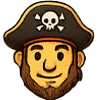 Эмодзи Пират