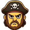Эмодзи Пират