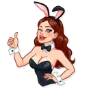 Эмодзи Playboy Girls