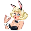 Эмодзи Playboy Girls