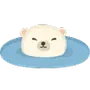 Эмодзи Полярный медведь