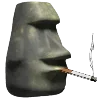 Эмодзи MOAI