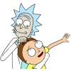 Эмодзи Рик и Морти