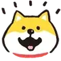 Эмодзи SHIBANBA DOG