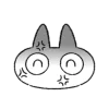 Siamese Cat Lil Bean Puree Emoji