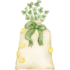 Эмодзи Зеленый шрифт