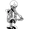 Эмодзи Skeleton Emoji Pack