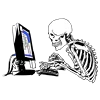 Эмодзи Skeleton Emoji Pack