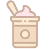 Эмодзи Pink and brown