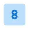Эмодзи Square Numbers