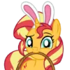 Эмодзи Sunset Shimmer