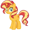 Эмодзи Sunset Shimmer