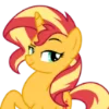 Эмодзи Sunset Shimmer