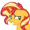 Эмодзи Sunset Shimmer