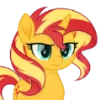 Эмодзи Sunset Shimmer