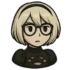 Эмодзи 2B Nier Automata