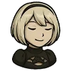 Эмодзи 2B Nier Automata